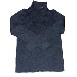 ralph lauren vintage charcoal sweater turtleneck